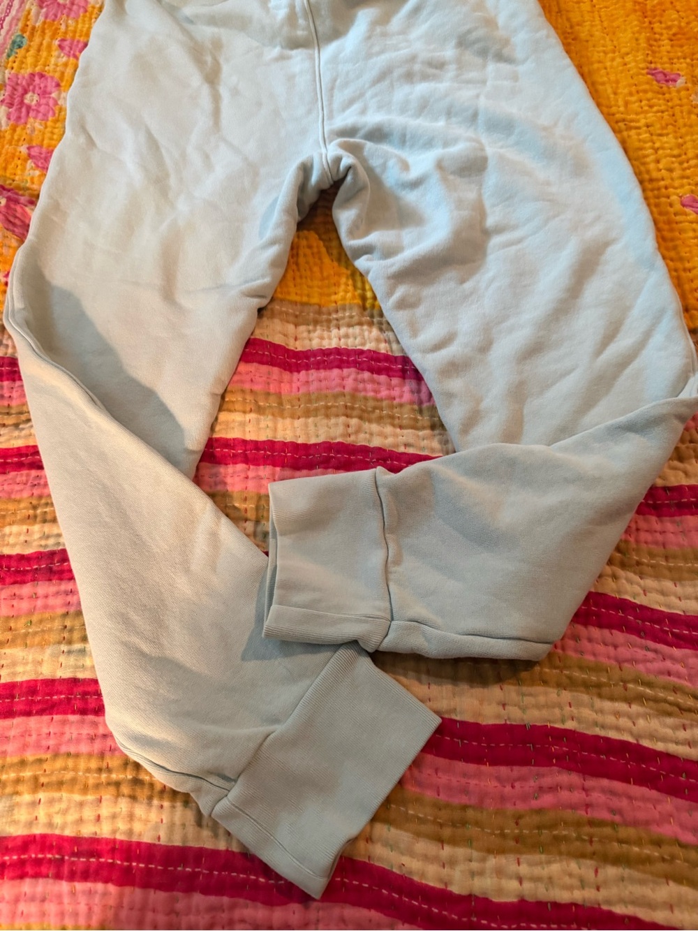 Light Blue Kids Sweatpants - Casual Comfort - Picture 6 of 15